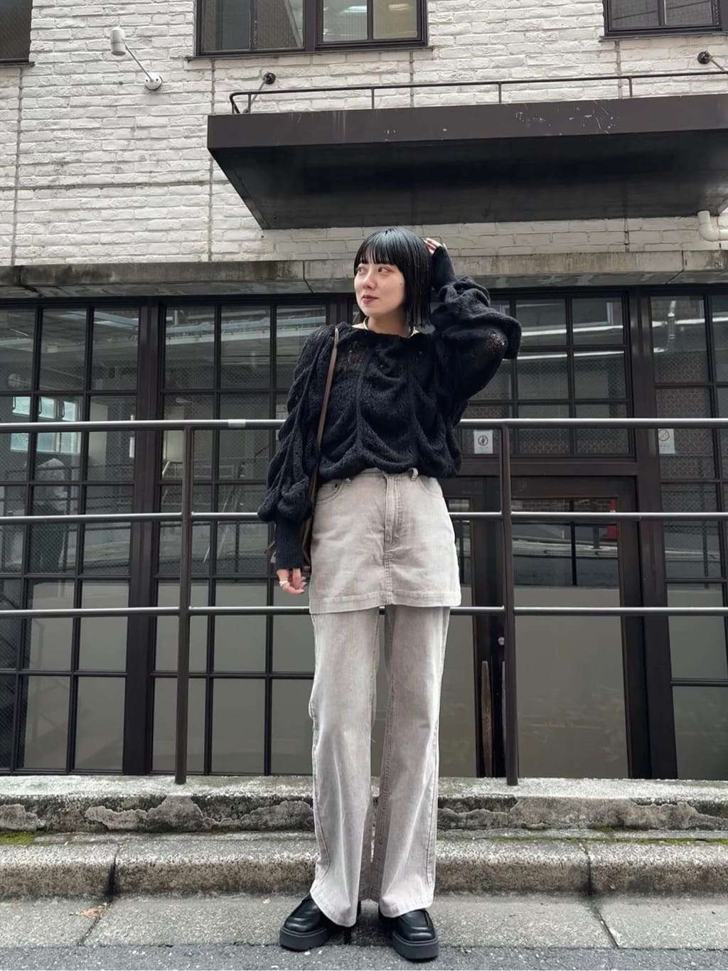 mystic Wave sheer whip knit