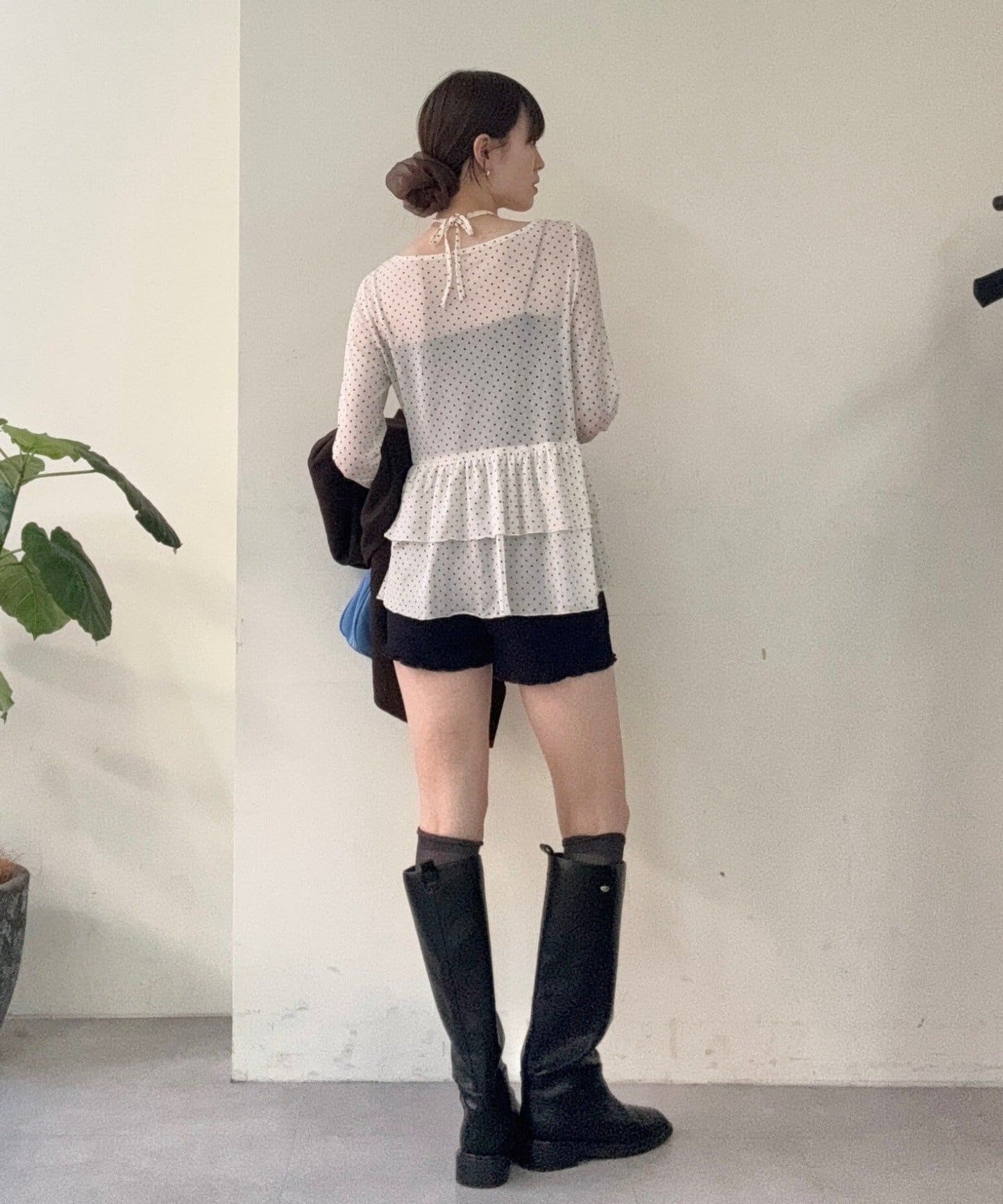 mystic Dot tiered pullover