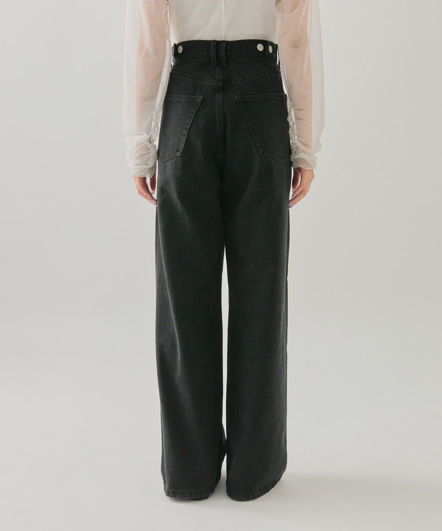 mystic Lace switching denim