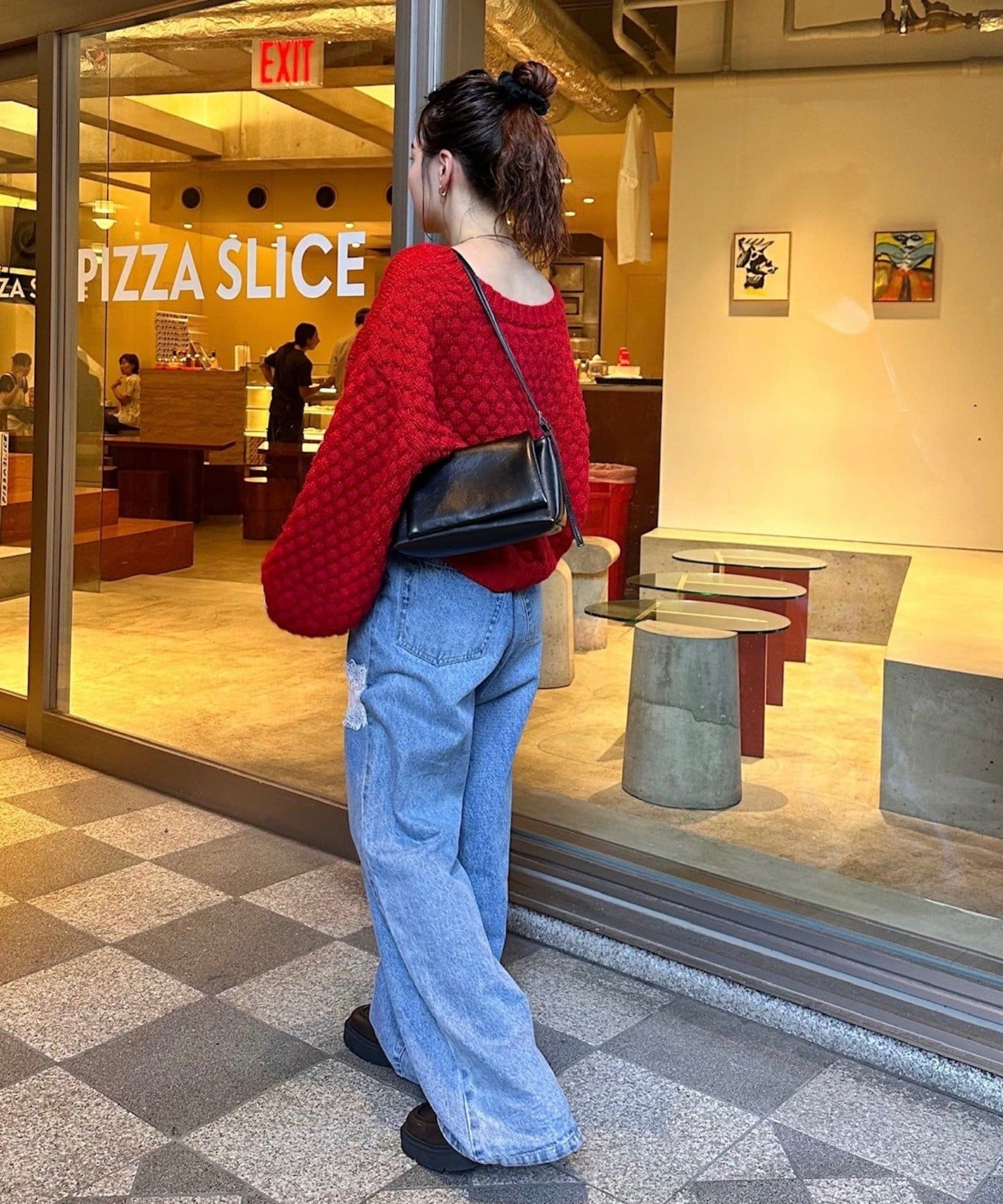 mystic Pokopoko knit cardigan