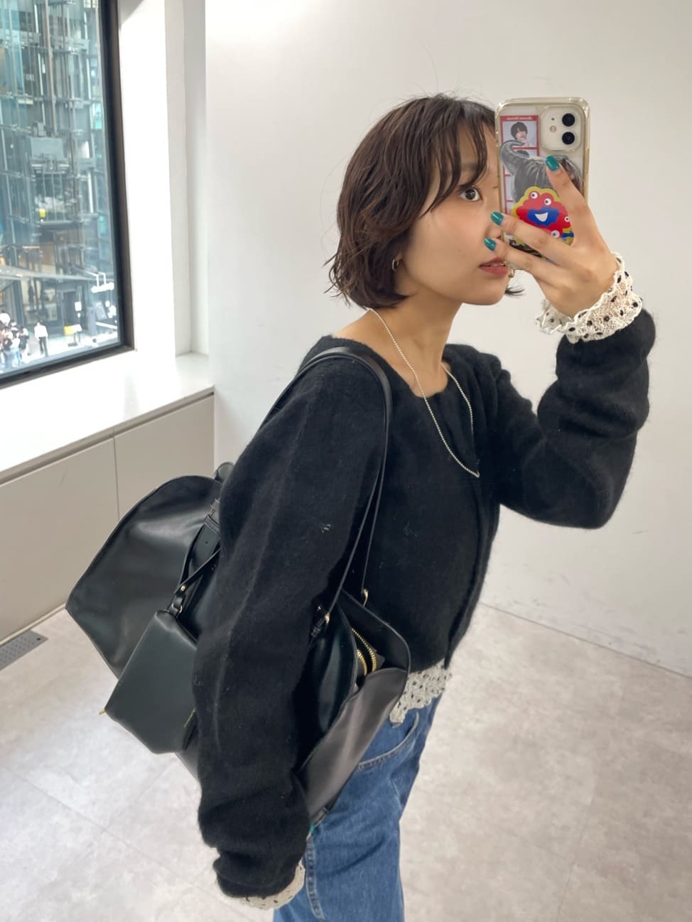 mystic 波點 lace Top