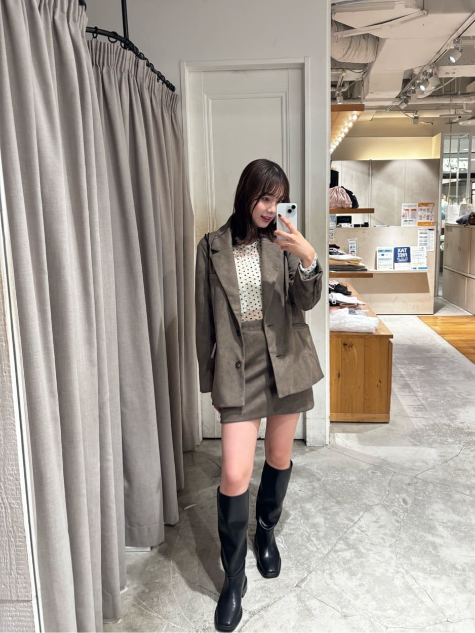 mystic 波點 lace Top