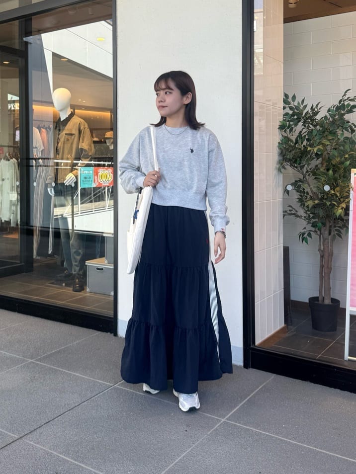 CPCM x U.S. POLO ASSN. Tiered skirt