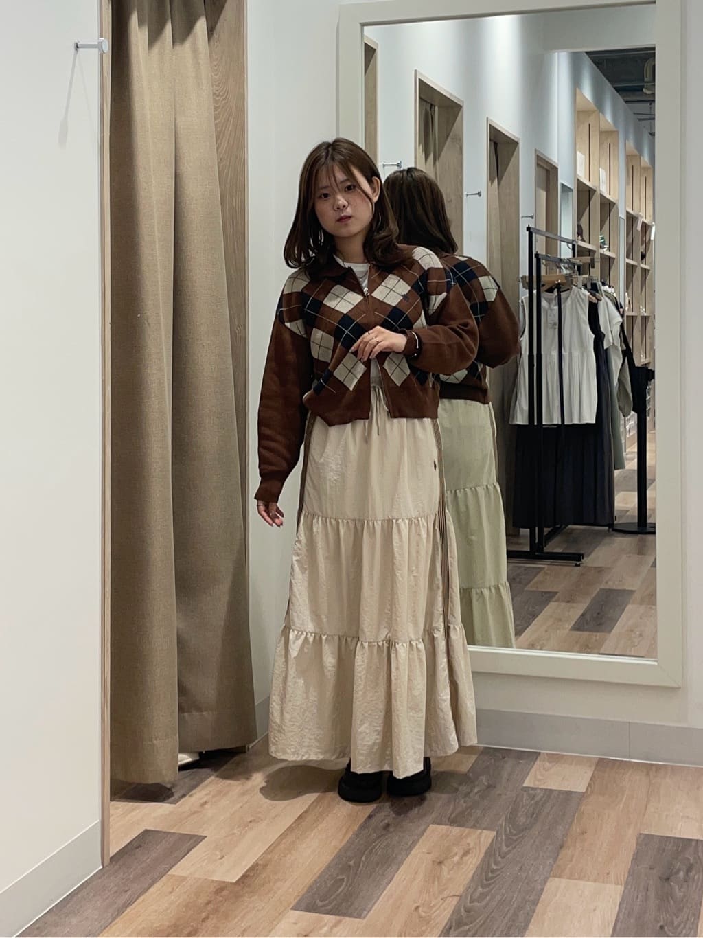 CPCM x U.S. POLO ASSN. Tiered skirt