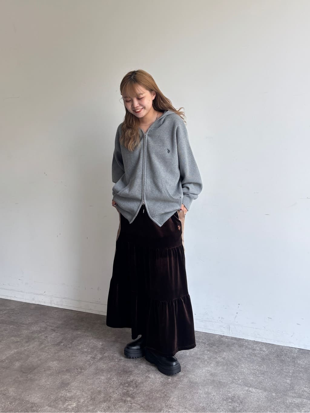CPCM x U.S. POLO ASSN. Tiered skirt