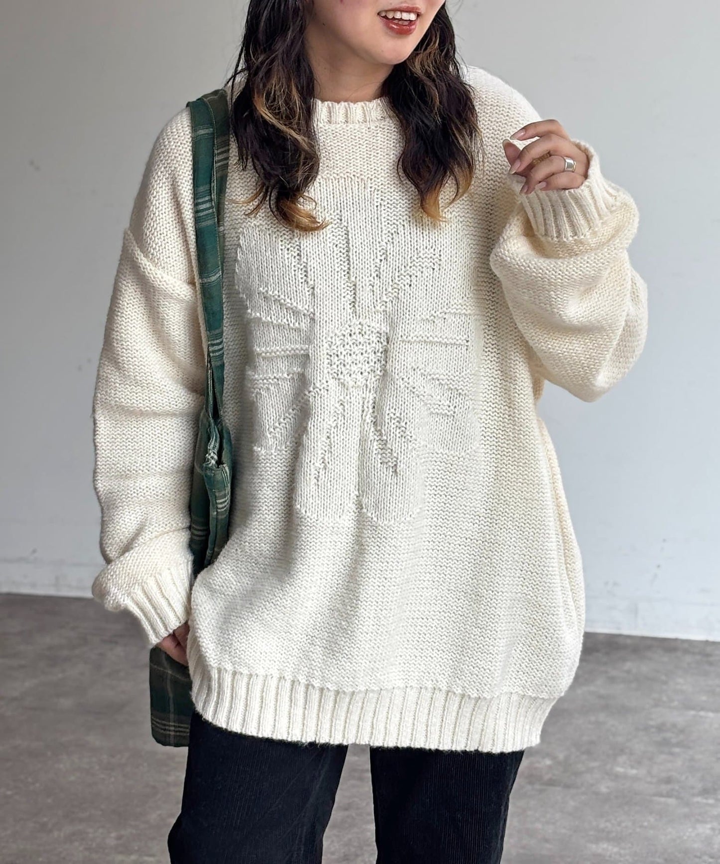 CPCM flower knit