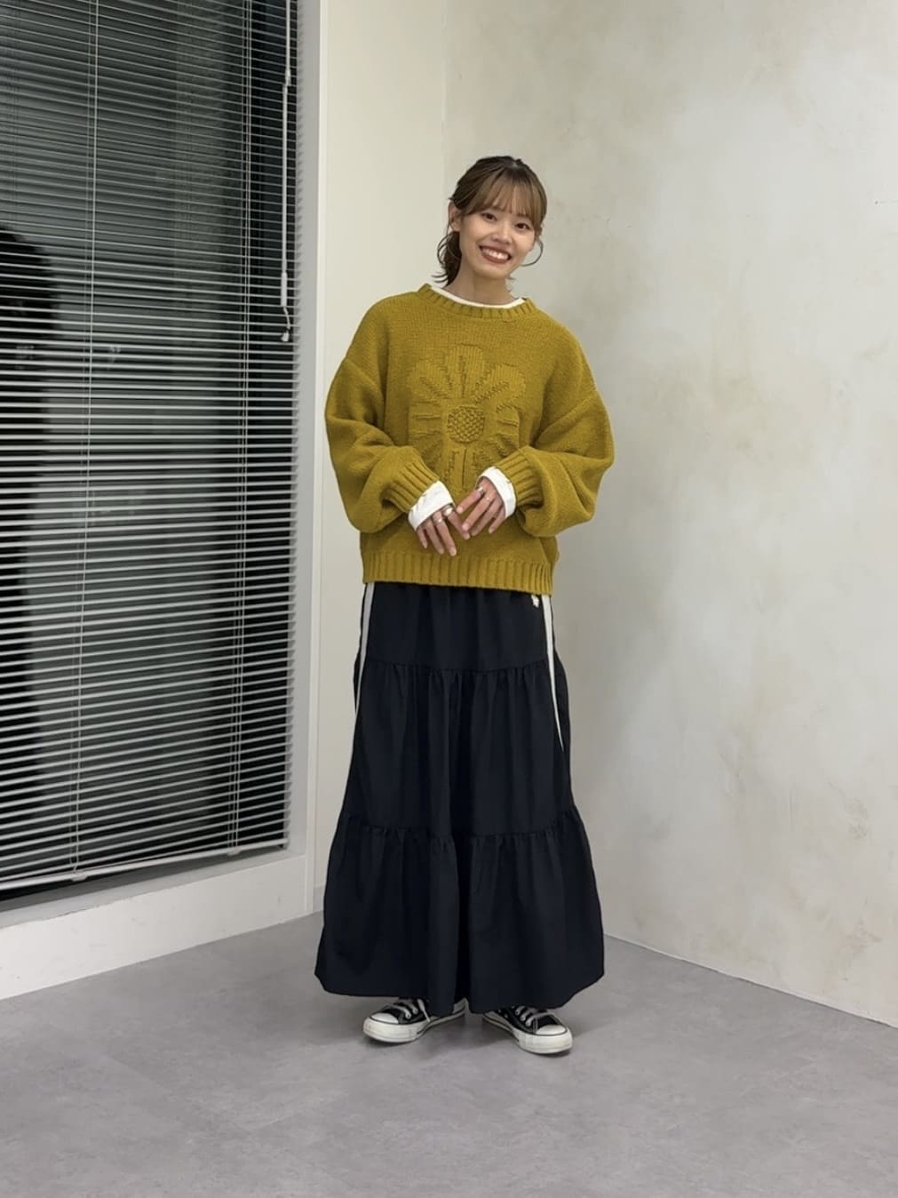 CPCM flower knit