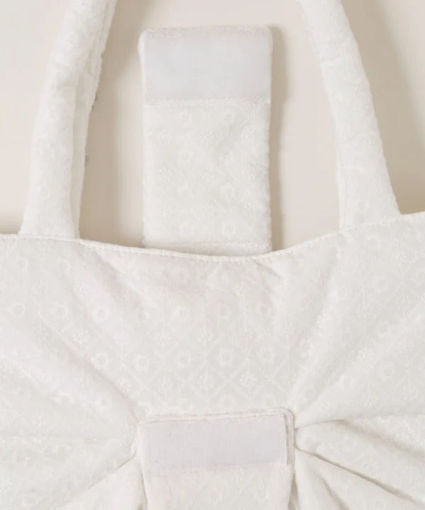 Cotton Lace Ribbon Bag