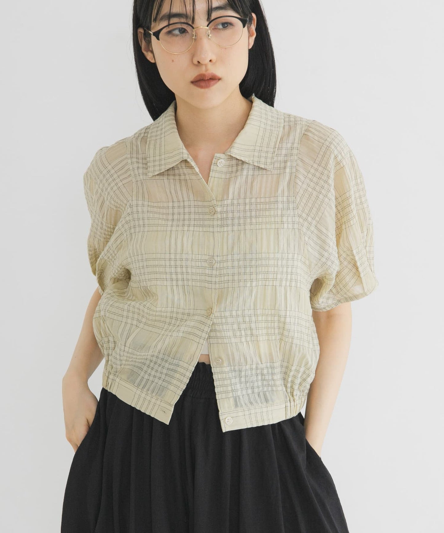 KBF compact check shirt - Image 38