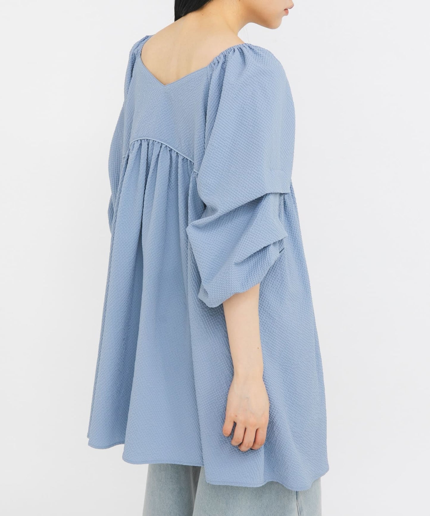 KBF Tucked Sleeve Mini Dress - Image 36