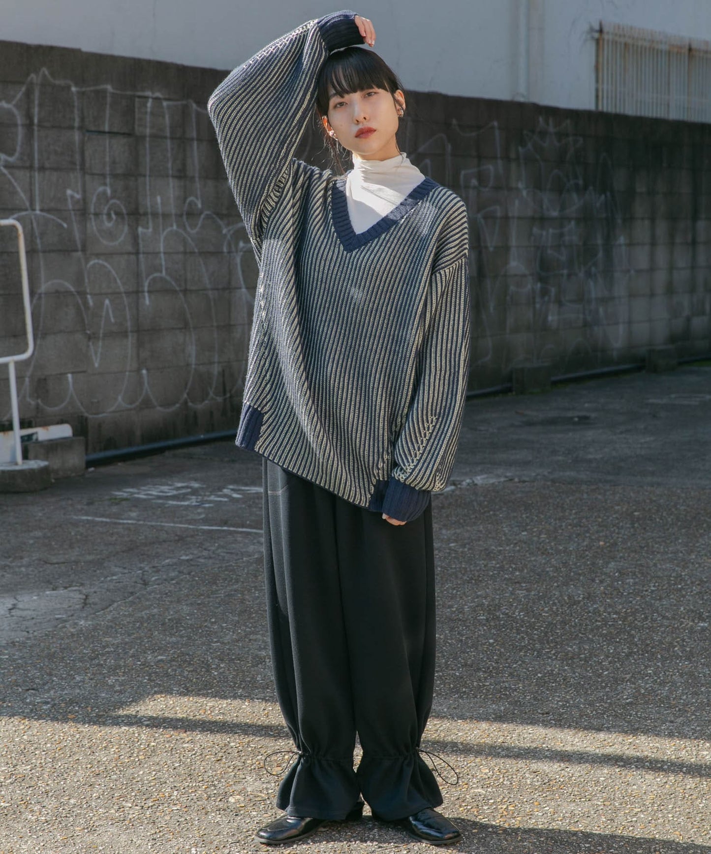 KBF Bicolor RIB overknit