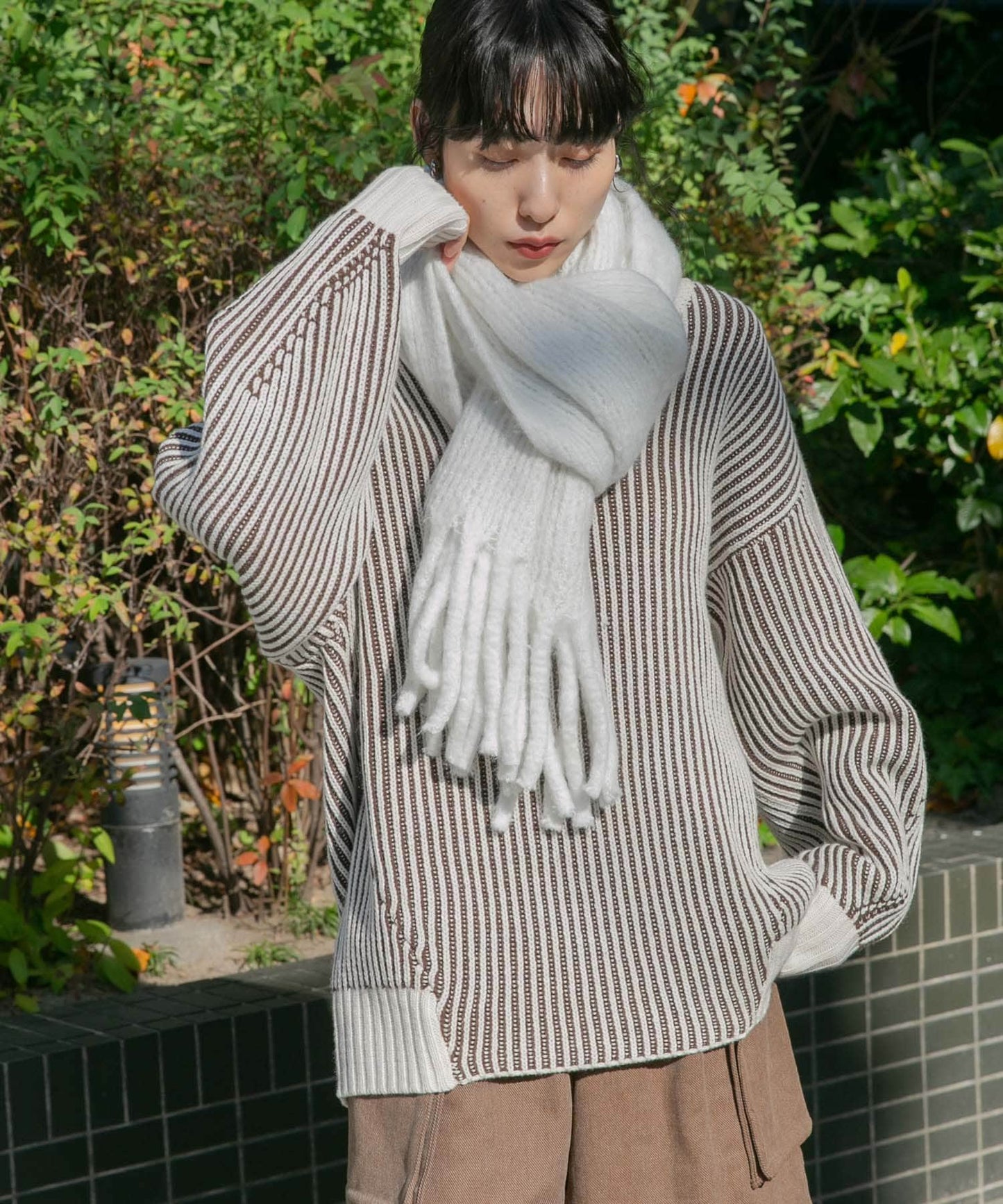 KBF Bicolor RIB overknit