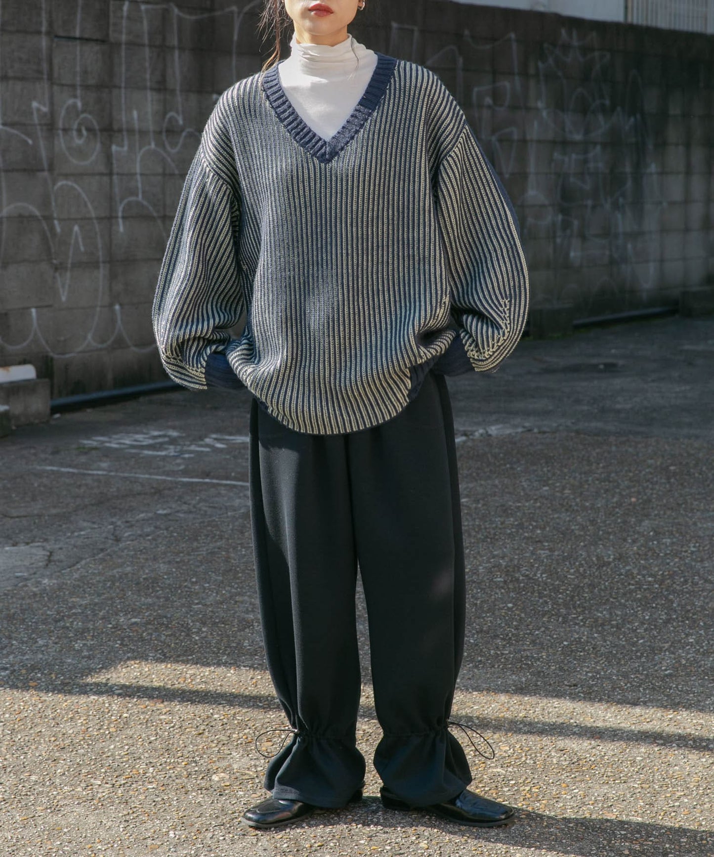 KBF Bicolor RIB overknit