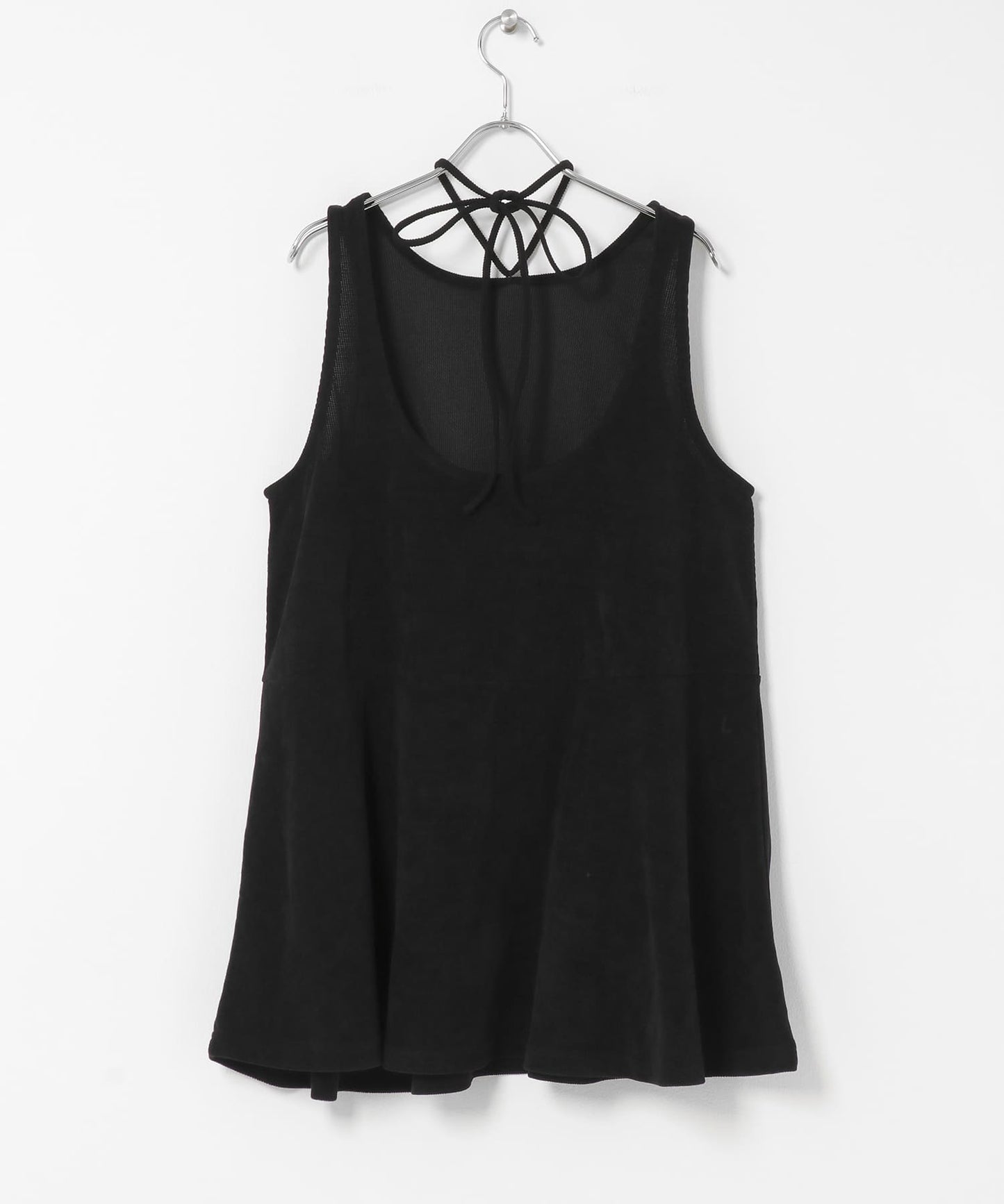 KBF 2WAY low flare mini dress