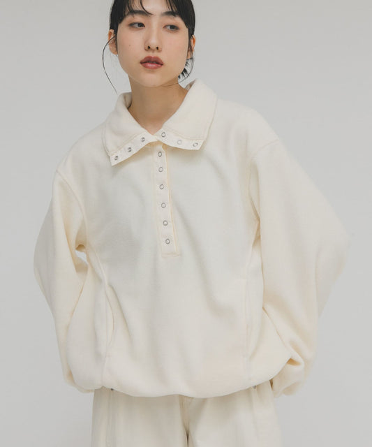 KBF half snap fleece pullover