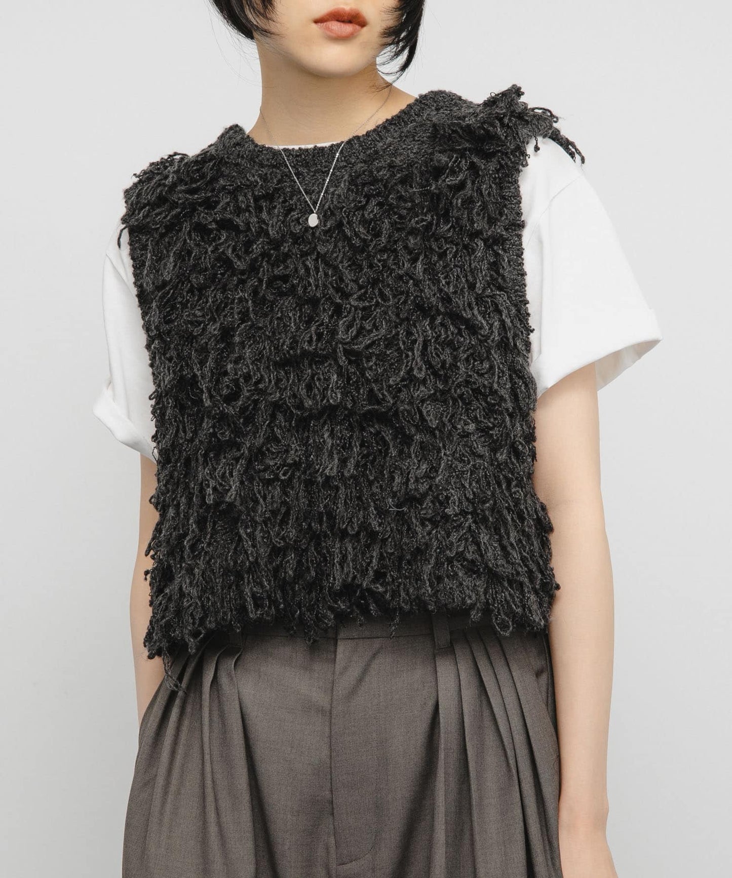 KBF Loop Knit Vest