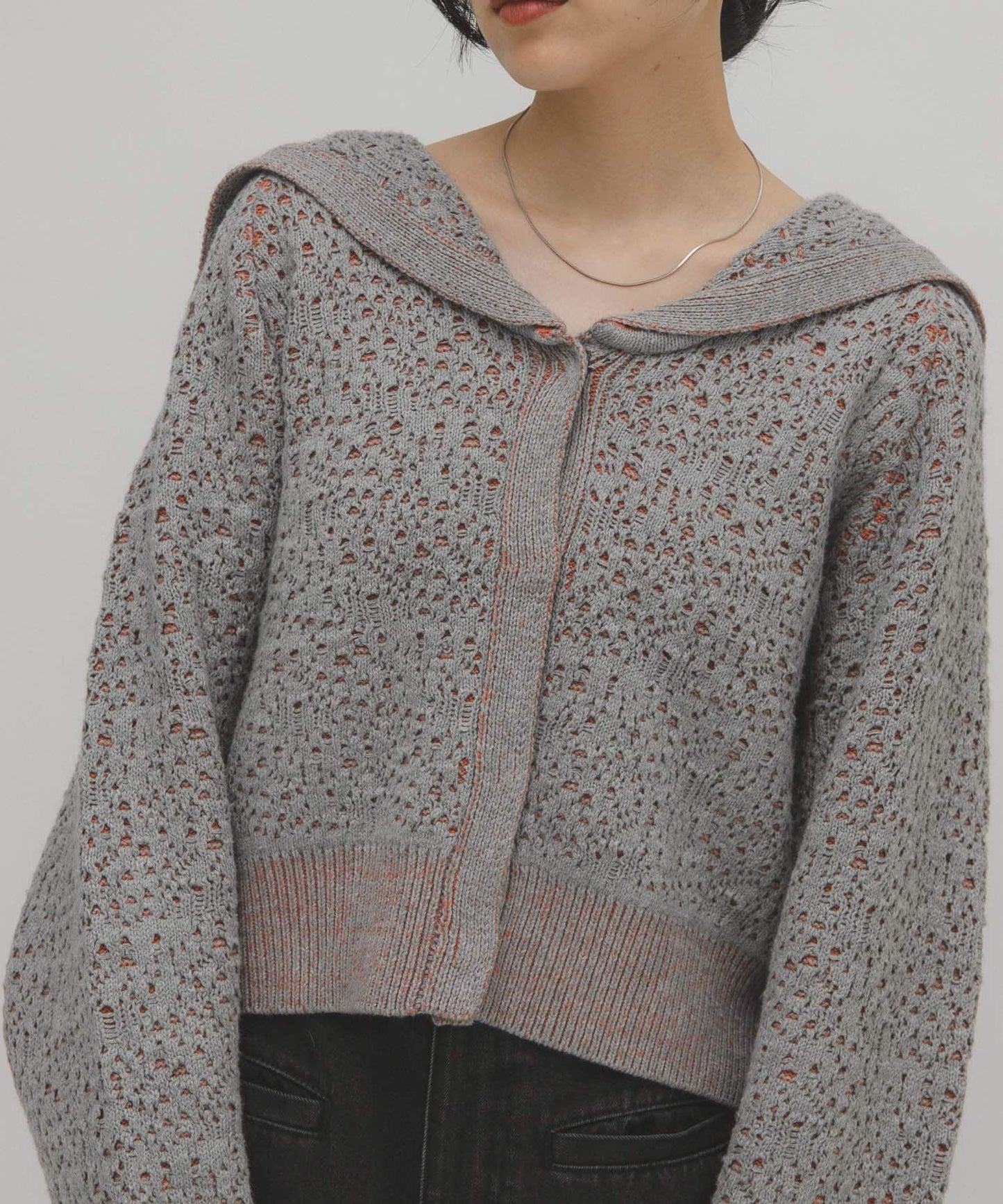 KBF 水手領cardigan