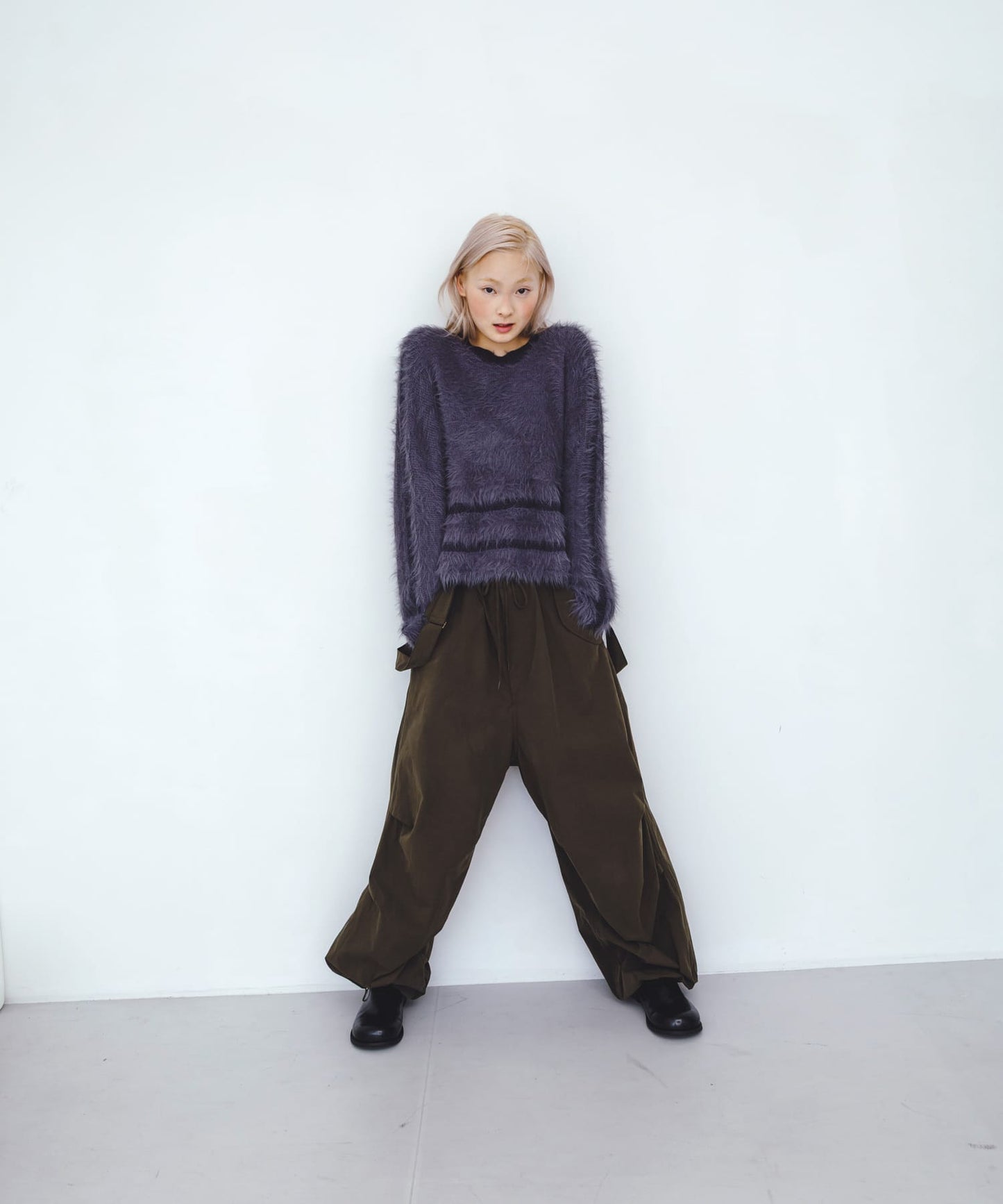 KBF 線條設計毛絨上衣