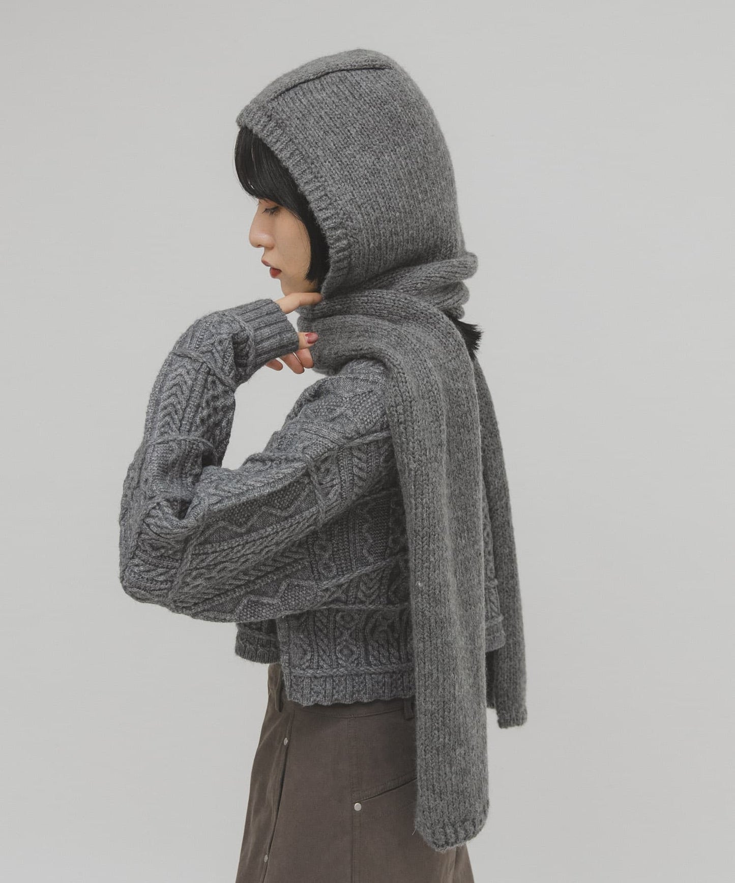 「冬天穿搭必入」KBF hood muffler