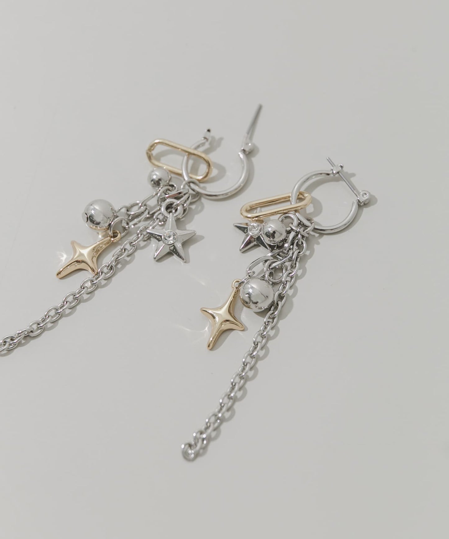 SMELLY Sparkle Multi-WAY Hoop Earrings