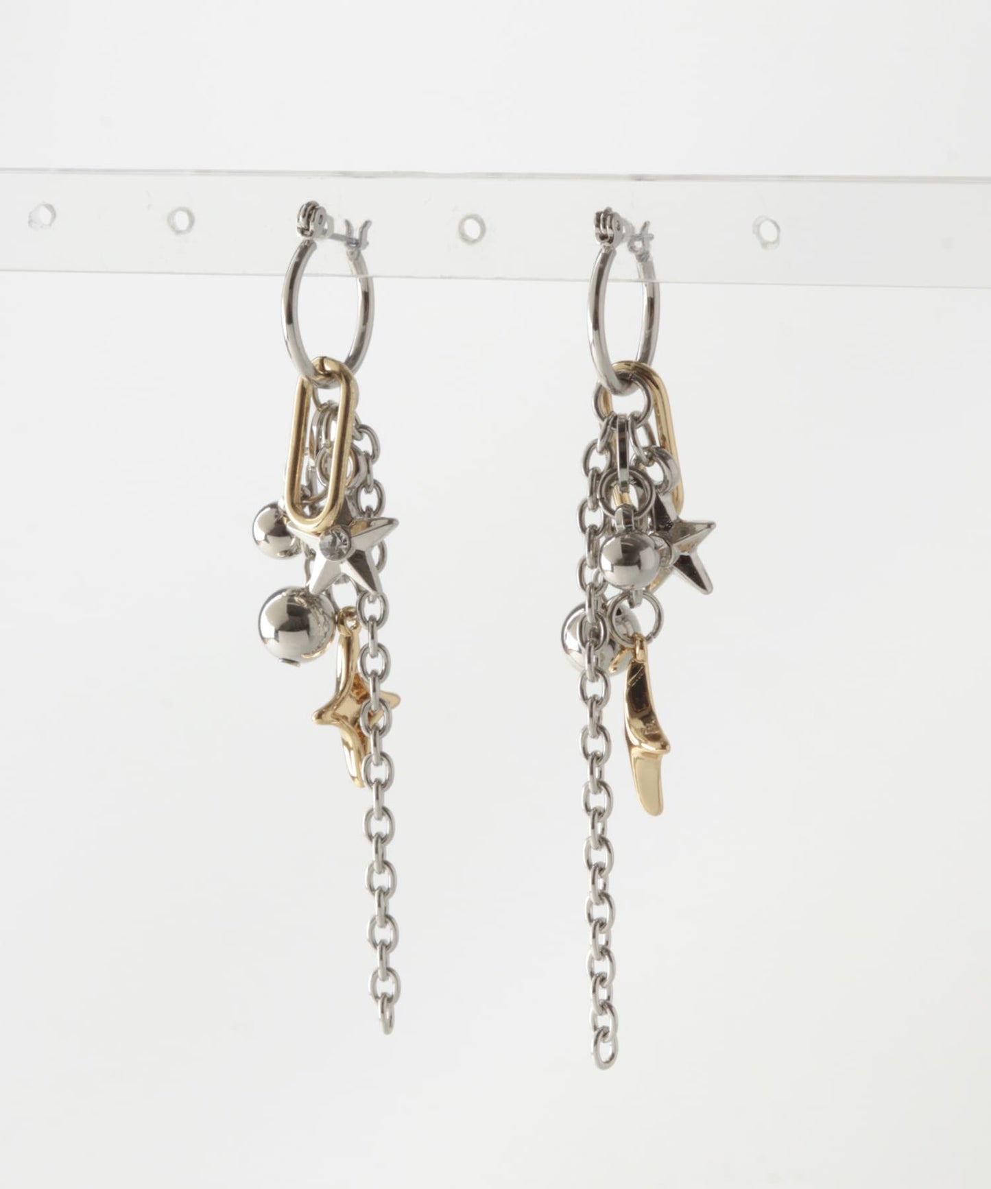 SMELLY Sparkle Multi-WAY Hoop Earrings