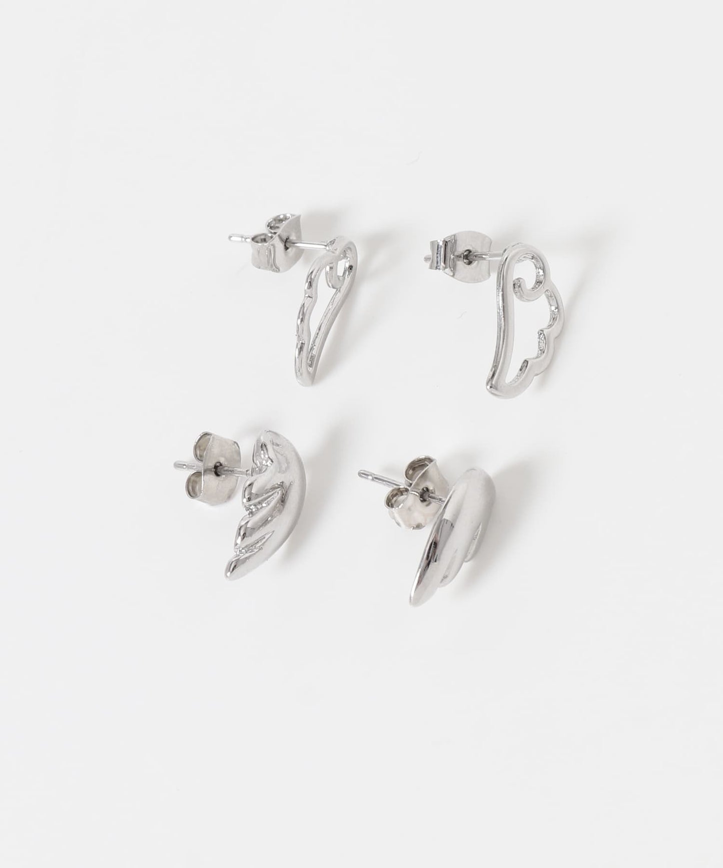 SMELLY 天使羽毛兩件套耳環