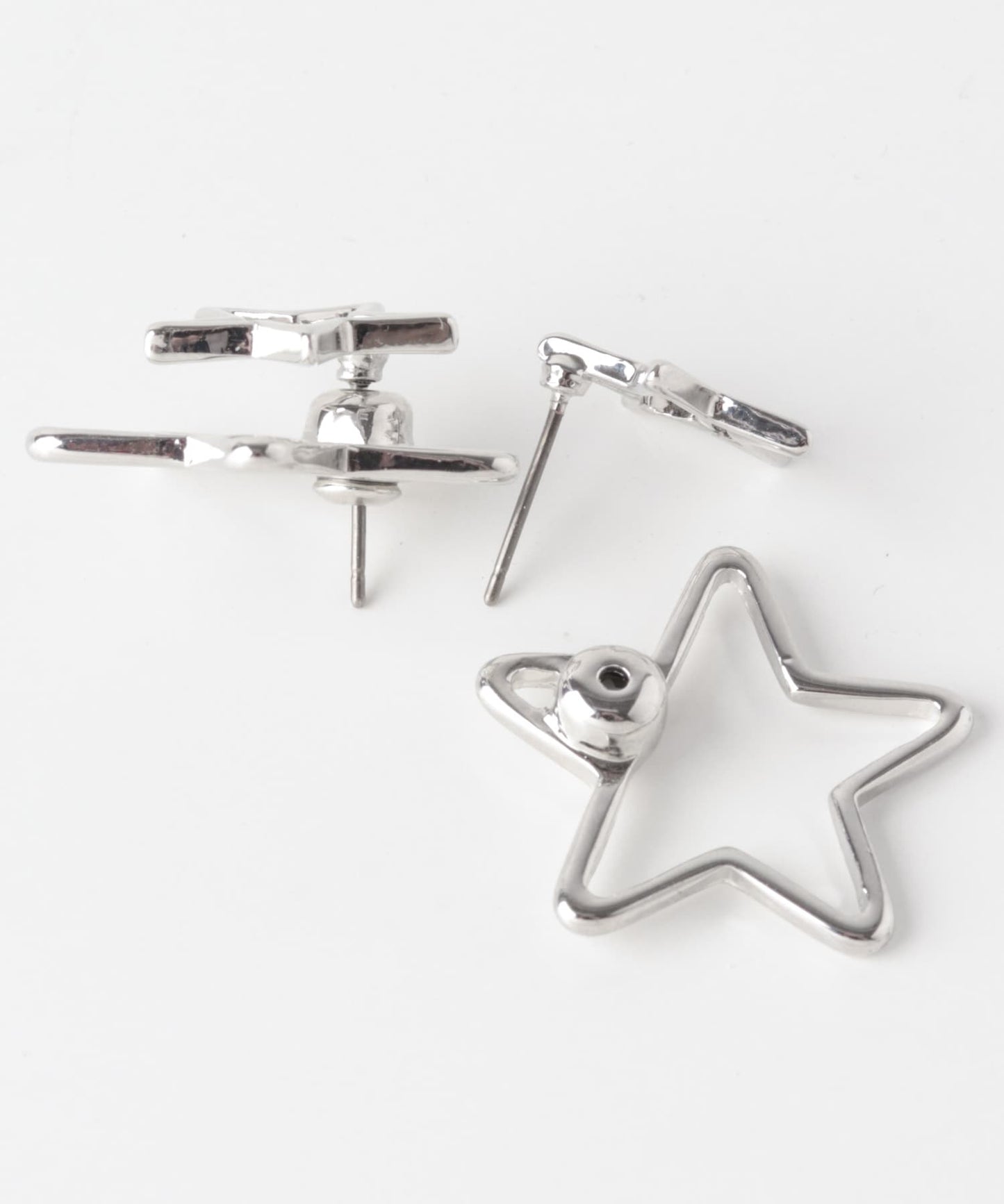 SMELLY Double Star Earrings