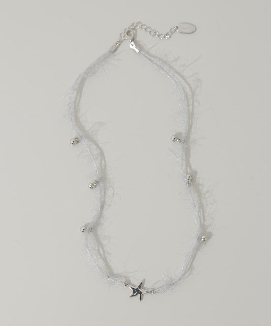 SMELLY 羊毛紗星星頸鍊