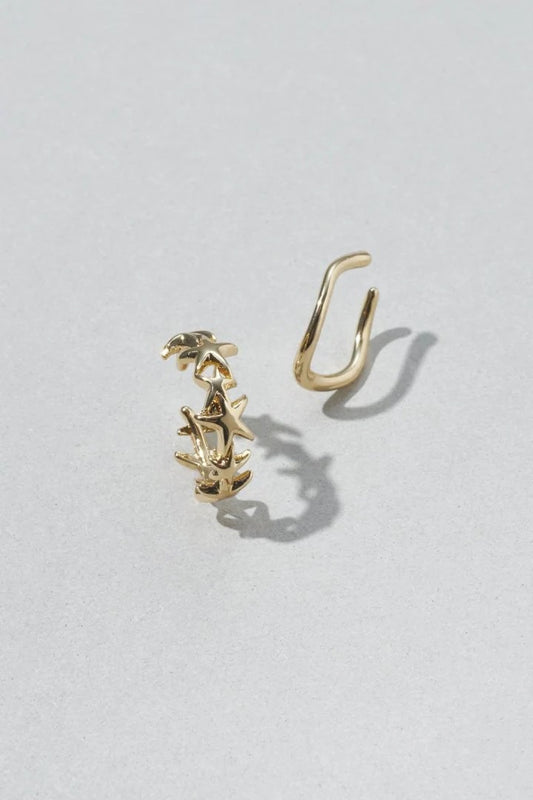 GOLDY Micro Star Earcuff 2P Set