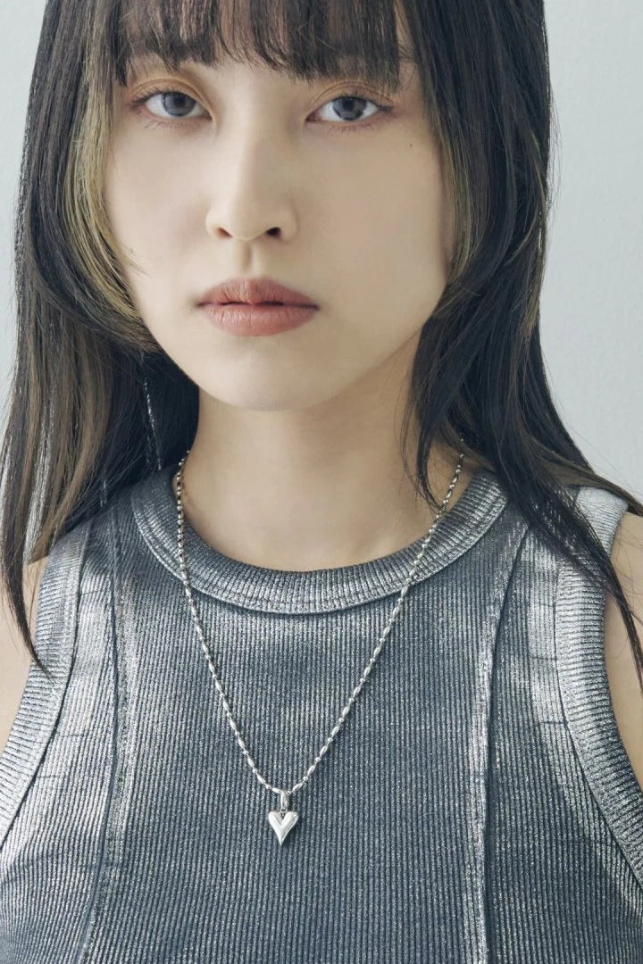 GOLDY 心形吊墜不銹鋼項鍊