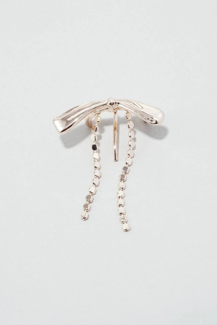 GOLDY Dot Chain Ribbon 髮插