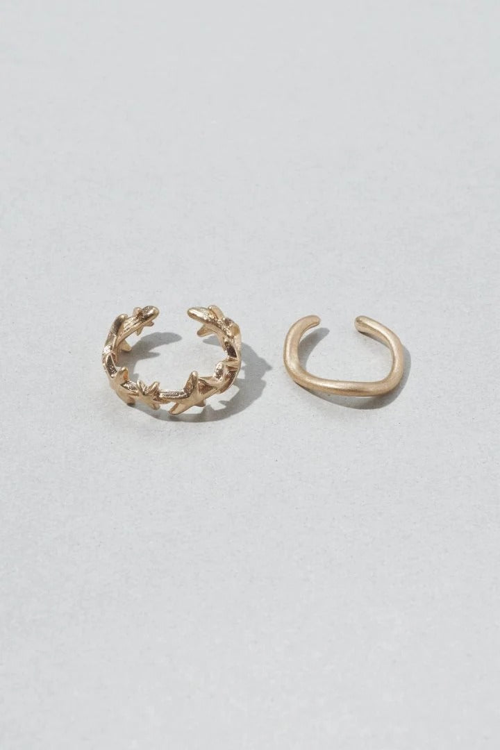 GOLDY Micro Star Earcuff 2P Set