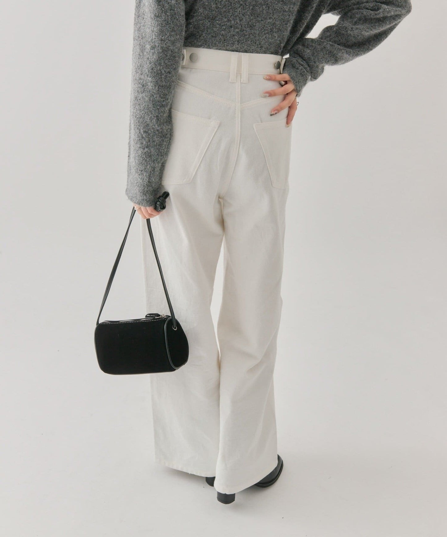 mystic Lace switching denim