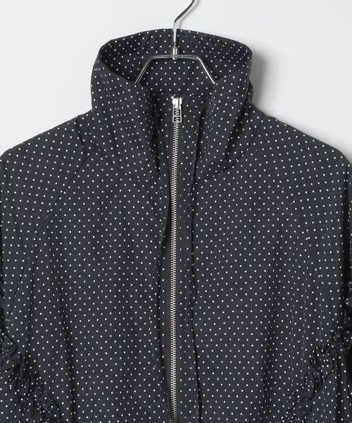 heather 褶邊尼龍 jacket