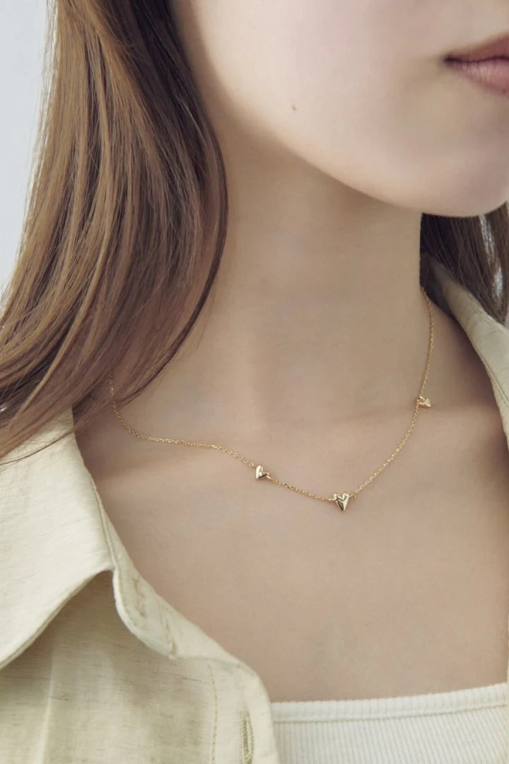 GOLDY Simple Heart Necklace
