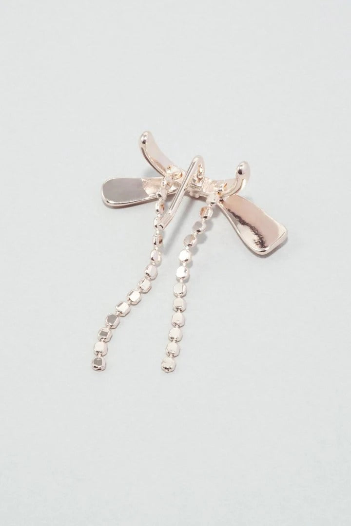 GOLDY Dot Chain Ribbon 髮插