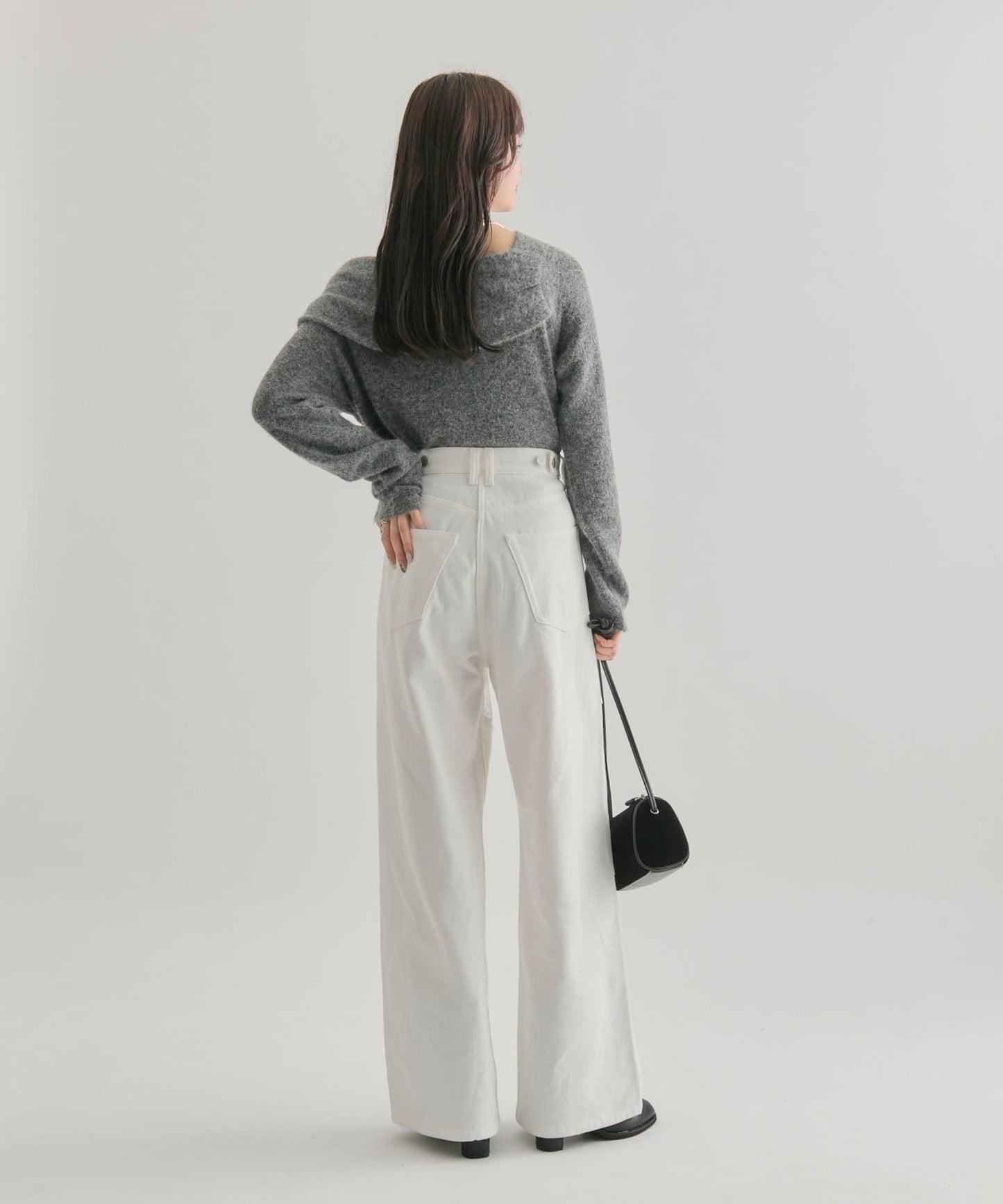 mystic Lace switching denim