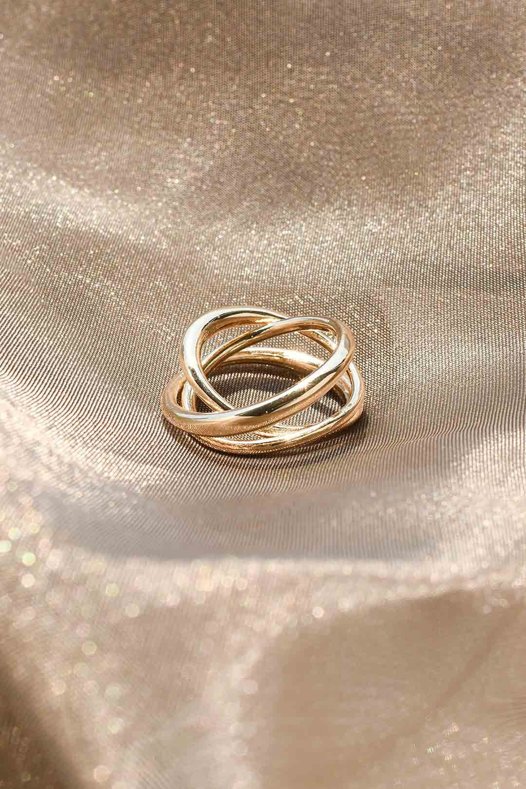GOLDY Metal Coil Ring