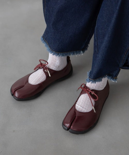 TABI 分趾 Ribbon Mary Jane
