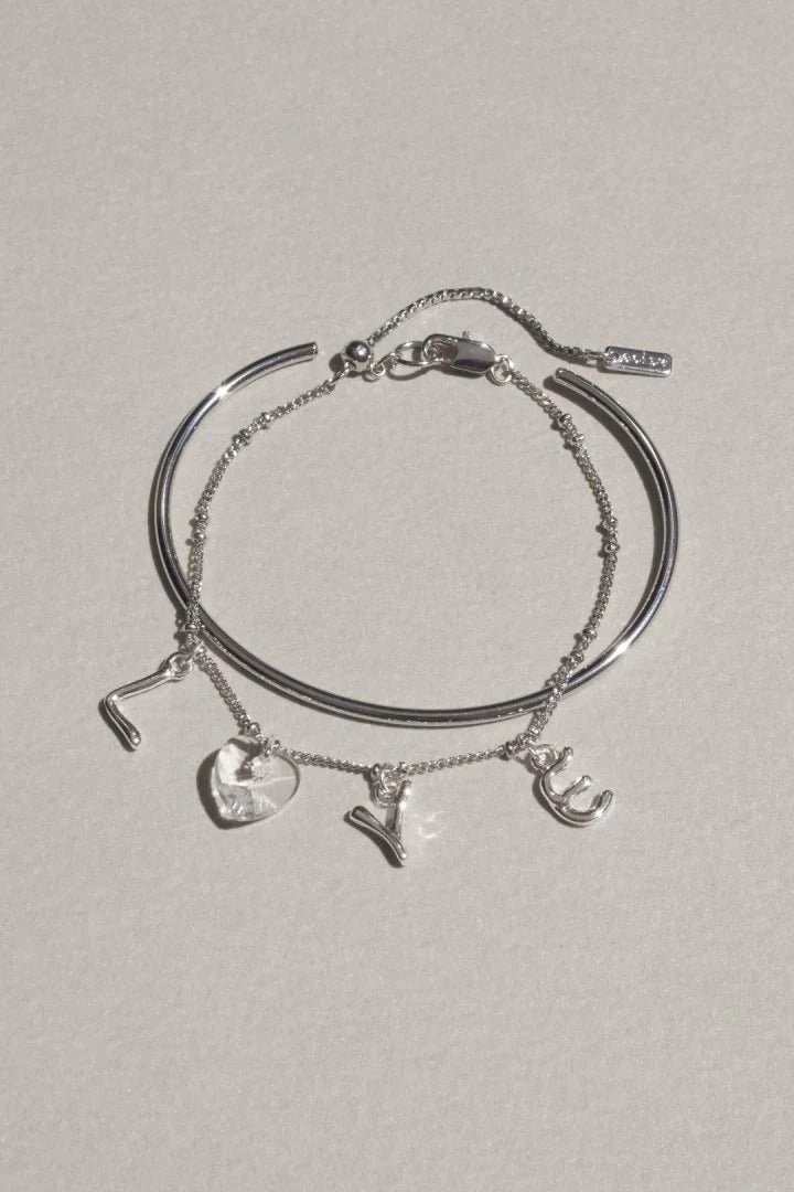 GOLDY Love Charm Bangles & Bracelets