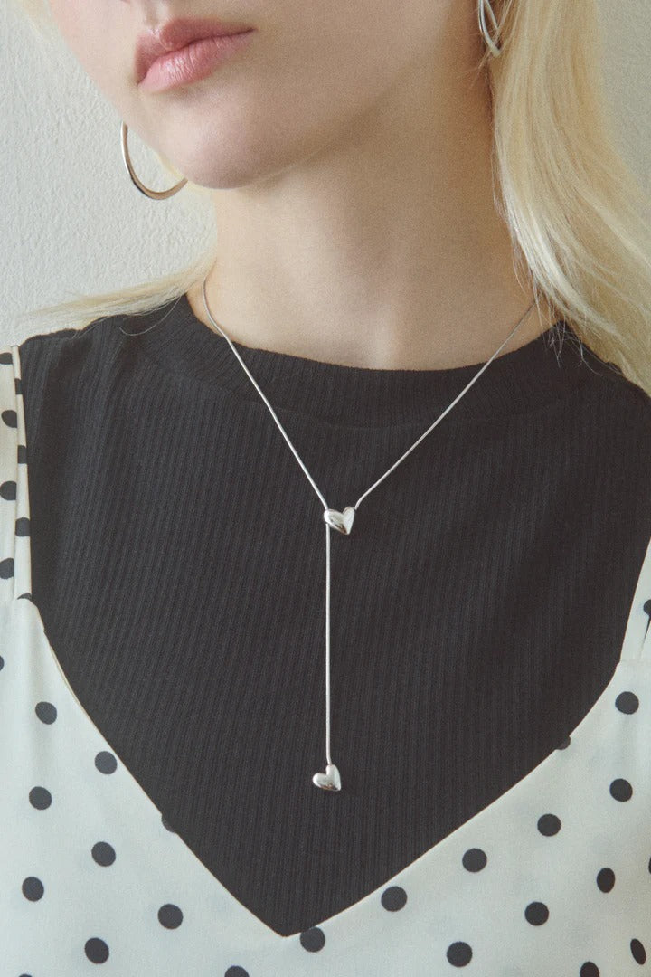 GOLDY 心心滑動項鍊