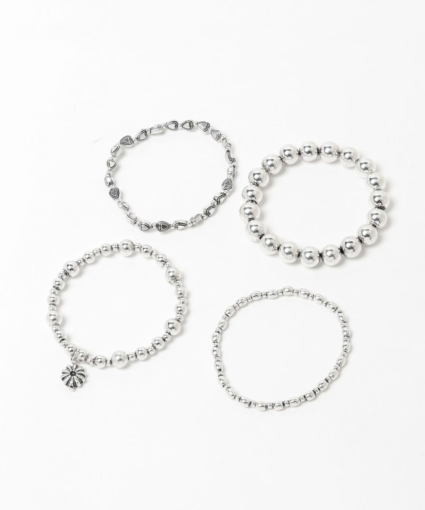Stainless Bracelet 4P Set