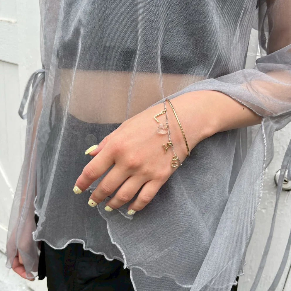 GOLDY Love Charm Bangles & Bracelets