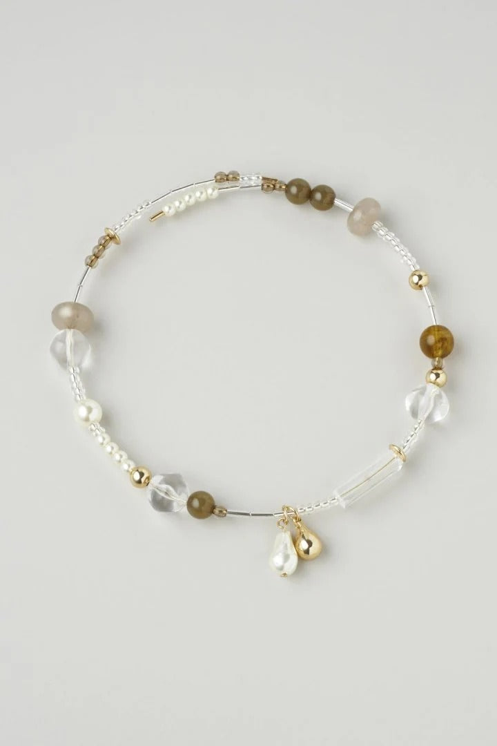 GOLDY Multi Color Beaded Neckcuff