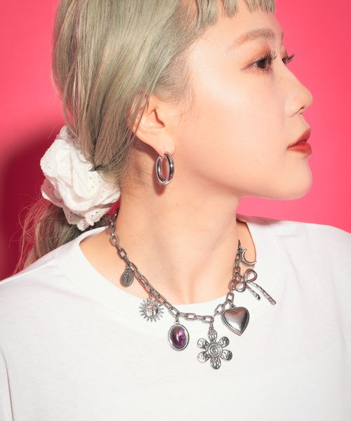 Stainless Charm Necklace