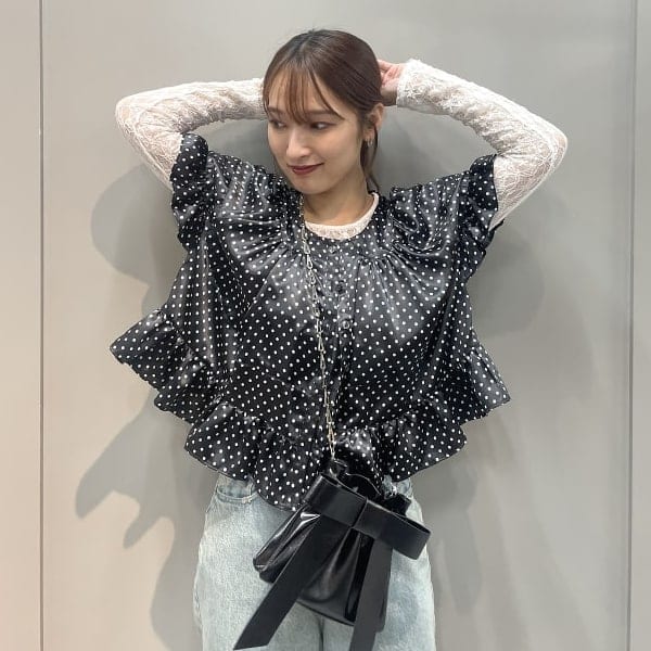 BEAMS Ribbon Bag