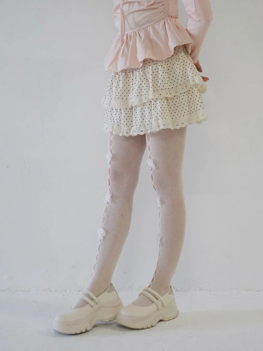 Flower lace 絲襪