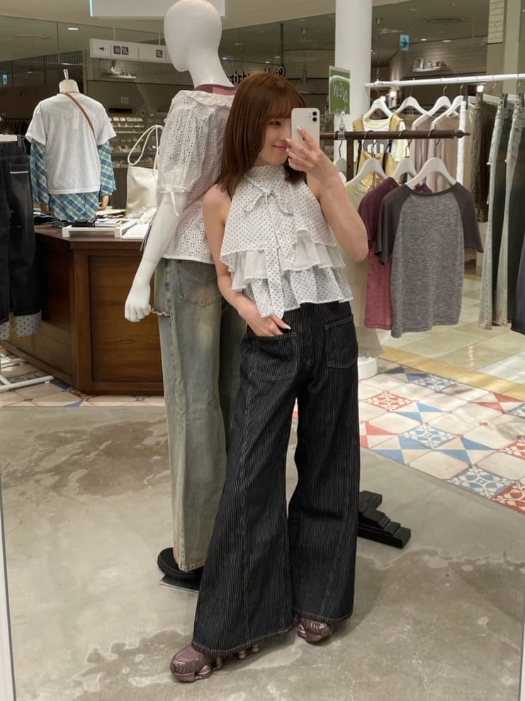 [2 件裝]  CIAOPANIC 2 way 無袖上衣 ＋裙 - Image 41