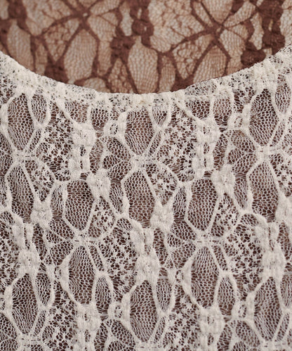 natural couture 雙面兩色Lace Top