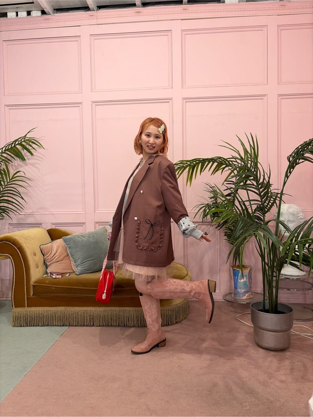HELLO.SANFRANCISCO Waffle Logo Tulle Hoodie Tunic - Image 27